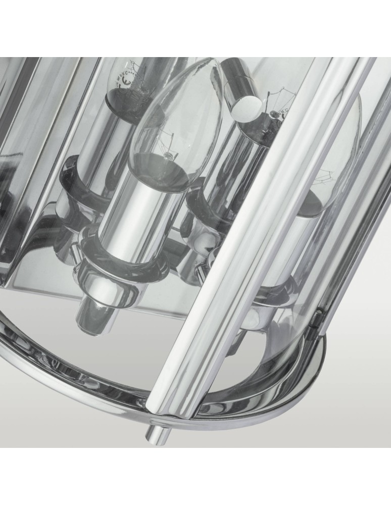 Hampton style wall lamps - CosmoLight NEW YORK wall lamp W02899CH Chrome.  - product kolory-swiatla.pl 2