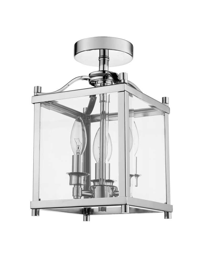 Ceiling lamps - CosmoLight Plafond NEW YORK C03929CH Chrome.  - product kolory-swiatla.pl 1