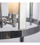 Hampton style pendant lamps - CosmoLight NEW YORK pendant lamp P04567CH Chrome  - product 3