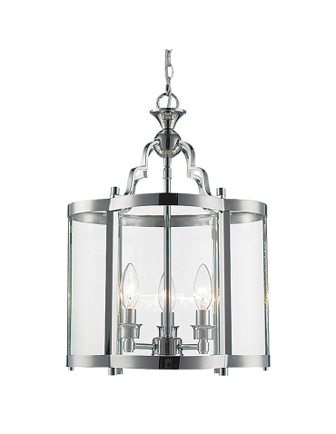 CosmoLight NEW YORK P03943CH Chrome pendant lamp 