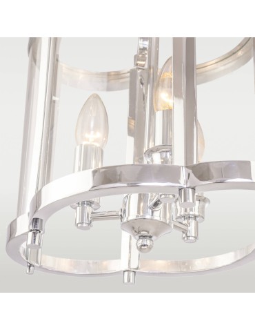 CosmoLight NEW YORK P03943CH Chrome pendant lamp  - product 2