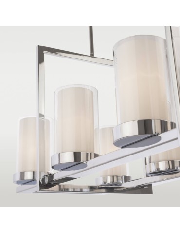 CosmoLight Lampa wisząca MIAMI P08018CH  Chrom  - produkt 2