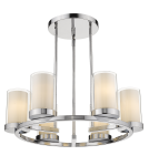 Chandeliers - CosmoLight MIAMI pendant lamp P06998CH Chrome  - product 1
