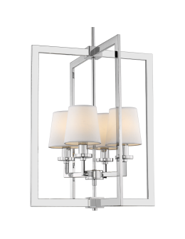 CosmoLight Lampa wisząca LONDON P04021CH-WH chrom