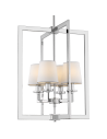 CosmoLight LONDON pendant lamp P04021CH-WH chrome