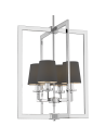 View CosmoLight LONDON pendant lamp P04021WH-BK chrome