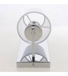 Wall lamps with lampshade - CosmoLight LONDON wall lamp W01014CH-WH chrome - product 3