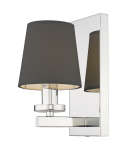 Wall lamps - CosmoLight LONDON wall lamp W01014CH-BK chrome - product 1