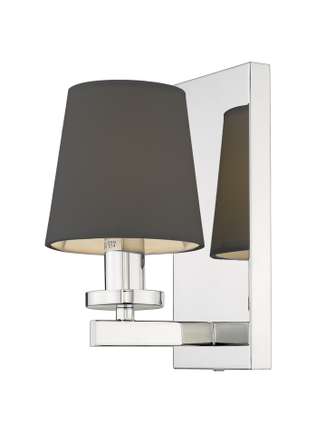 CosmoLight LONDON wall lamp W01014CH-BK chrome