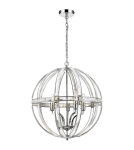 Chandeliers - CosmoLight ORLANDO P05735CH Chrome pendant lamp  - product 1