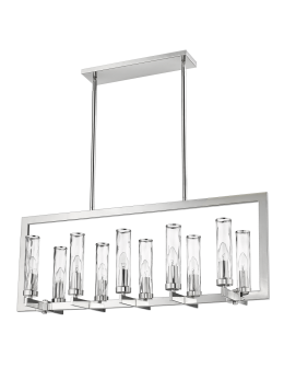 CosmoLight Lampa wisząca OXFORD P10069NI  Nikiel 