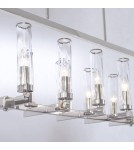 Geometric chandeliers - CosmoLight OXFORD P10069NI Nickel Pendant Lamp  - product 4