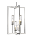 Geometric chandeliers - CosmoLight OXFORD pendant lamp P04052NI Nickel  - product 1