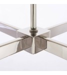 Geometric chandeliers - CosmoLight OXFORD pendant lamp P04052NI Nickel  - product 4
