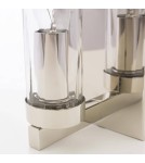 Modern Classic style wall lamps - CosmoLight OXFORD Wall lamp W01045NI Nickel  - product 2