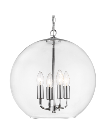 CosmoLight PRAGUE pendant lamp P04974CH Chrome 