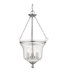 Hampton style pendant lamps - CosmoLight PRAGUE pendant lamp P03950CH Chrome  - product 1