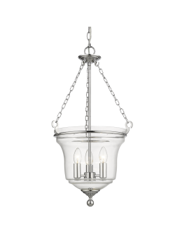 CosmoLight Lampa wisząca PRAGUE P03950CH  Chrom 