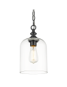 View CosmoLight PRAGUE pendant lamp P01947BK Black 