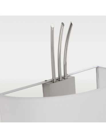 CosmoLight LAS VEGAS wall lamp W03711NI-WH nickel. - product 2