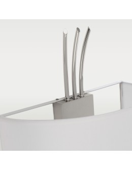 CosmoLight LAS VEGAS wall lamp W03711NI-WH nickel. - product 2
