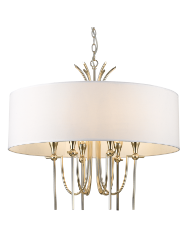 CosmoLight LAS VEGAS pendant lamp P06704AU-WH gold.