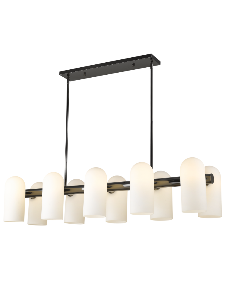 Pendant lamps - CosmoLight SEOUL pendant lamp P10742BK Black - product kolory-swiatla.pl 1