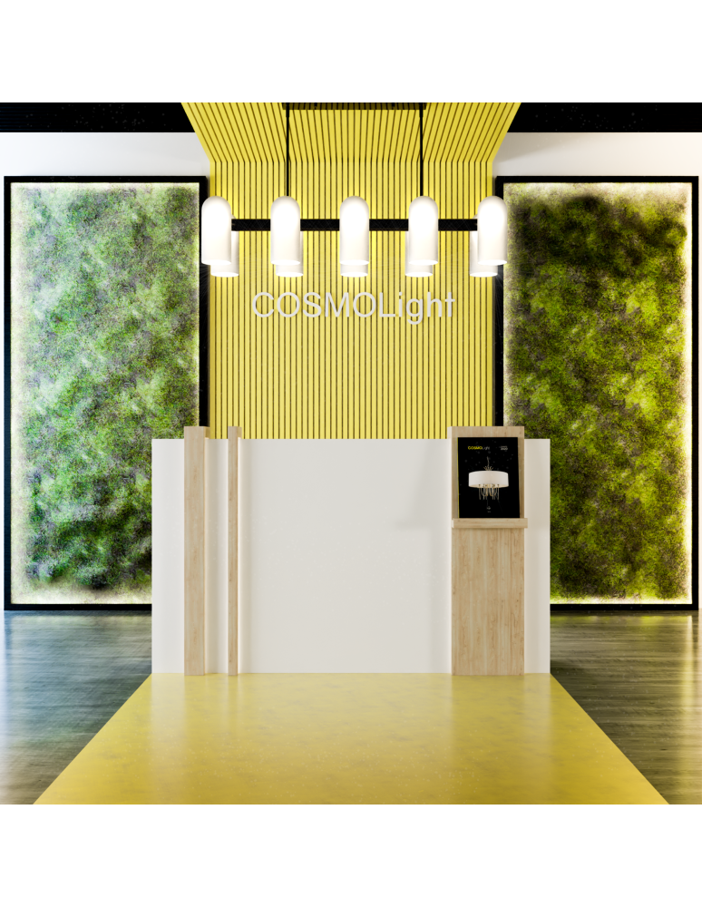 Pendant lamps - CosmoLight SEOUL pendant lamp P10742BK Black - product kolory-swiatla.pl 3