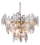 Glamour chandeliers - CosmoLight ST PETERSBURG pendant lamp P09158CP Champagne.  - product 1