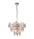 Glamour chandeliers - CosmoLight ST PETERSBURG pendant lamp P09158CP Champagne.  - product 2
