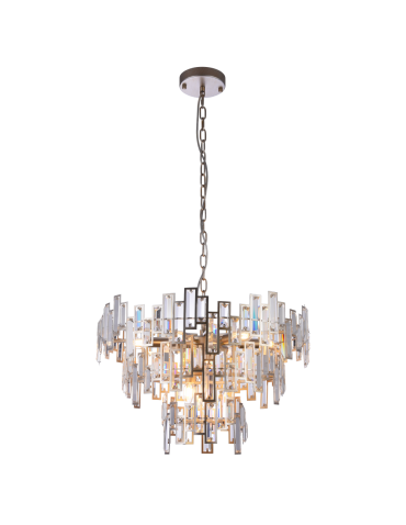 CosmoLight ST PETERSBURG pendant lamp P09158CP Champagne.  - product 2