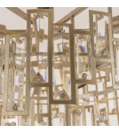 Glamour chandeliers - CosmoLight ST PETERSBURG pendant lamp P09158CP Champagne.  - product 4