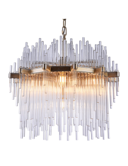 CosmoLight Lampa wisząca REYKJAVIK P07097CP  Szampański 