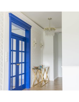 CosmoLight Lampa wisząca REYKJAVIK P07097CP  Szampański  - produkt 2