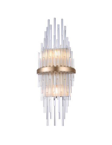 CosmoLight REYKJAVIK Wall lamp W02073CP Champagne. 