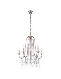 CosmoLight Lampa wisząca MADRID P05165CP  Szampański  - produkt 2