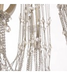 Glamour chandeliers - CosmoLight MADRID pendant lamp P05165CP Champagne.  - product 4