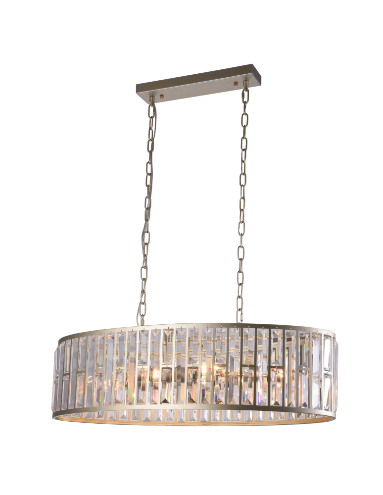 Glamour pendant lamps - CosmoLight MOSCOW pendant lamp P06223CP Champagne.  - product kolory-swiatla.pl 1