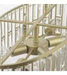 Glamour pendant lamps - CosmoLight MOSCOW pendant lamp P06223CP Champagne.  - product 3