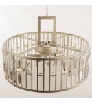 Glamour chandeliers - CosmoLight MOSCOW pendant lamp P05134CP Champagne.  - product 5