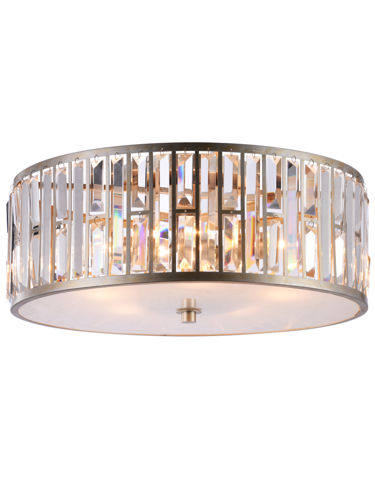 Ceiling lamps with crystals - CosmoLight Plafond MOSCOW C05127CP Champagne.  - product kolory-swiatla.pl 1