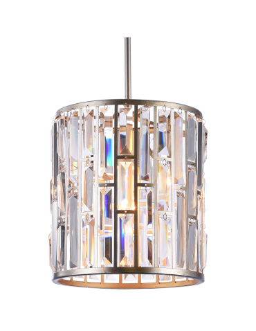CosmoLight MOSCOW pendant lamp P01110CP Champagne. 