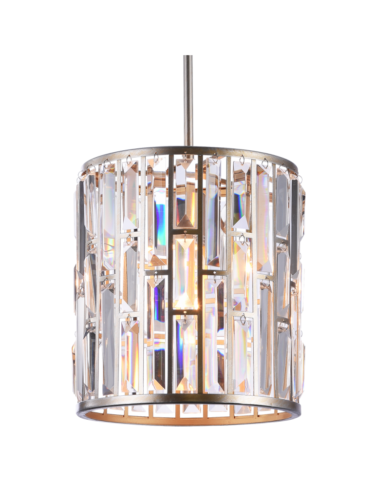 Glamour pendant lamps - CosmoLight MOSCOW pendant lamp P01110CP Champagne.  - product kolory-swiatla.pl 1