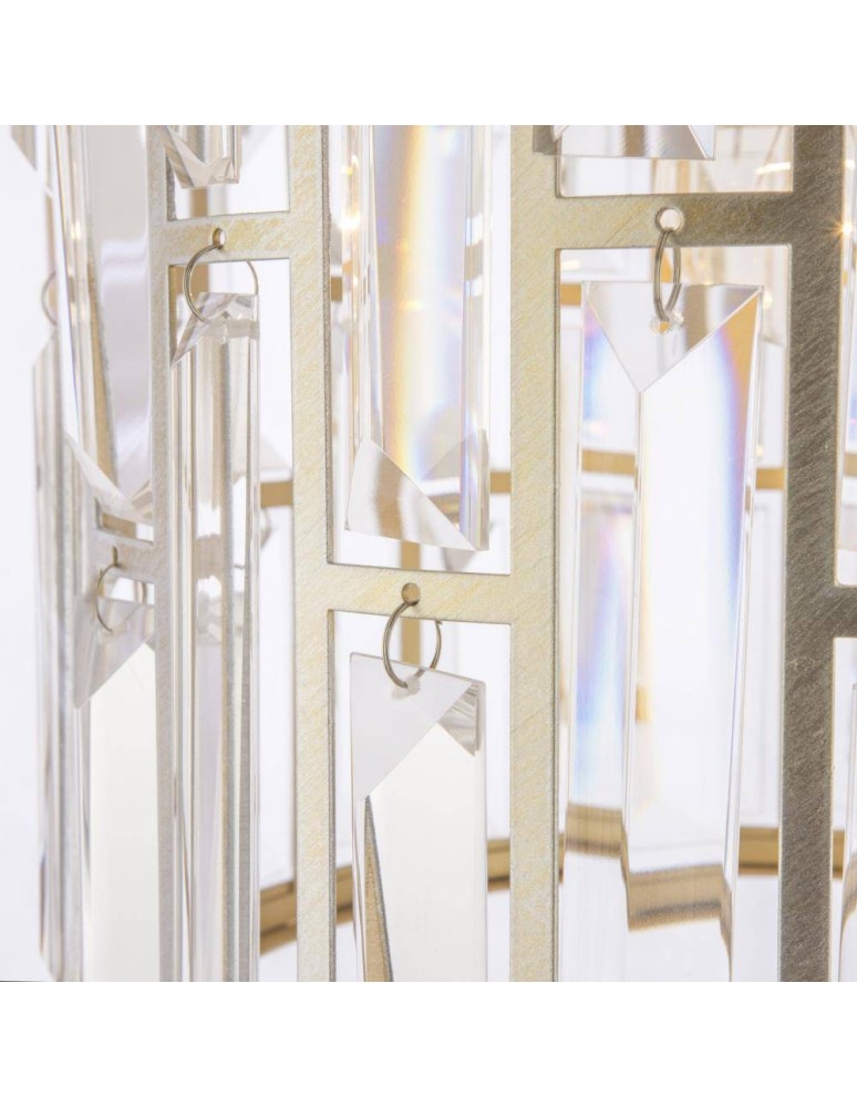 Glamour pendant lamps - CosmoLight MOSCOW pendant lamp P01110CP Champagne.  - product kolory-swiatla.pl 4