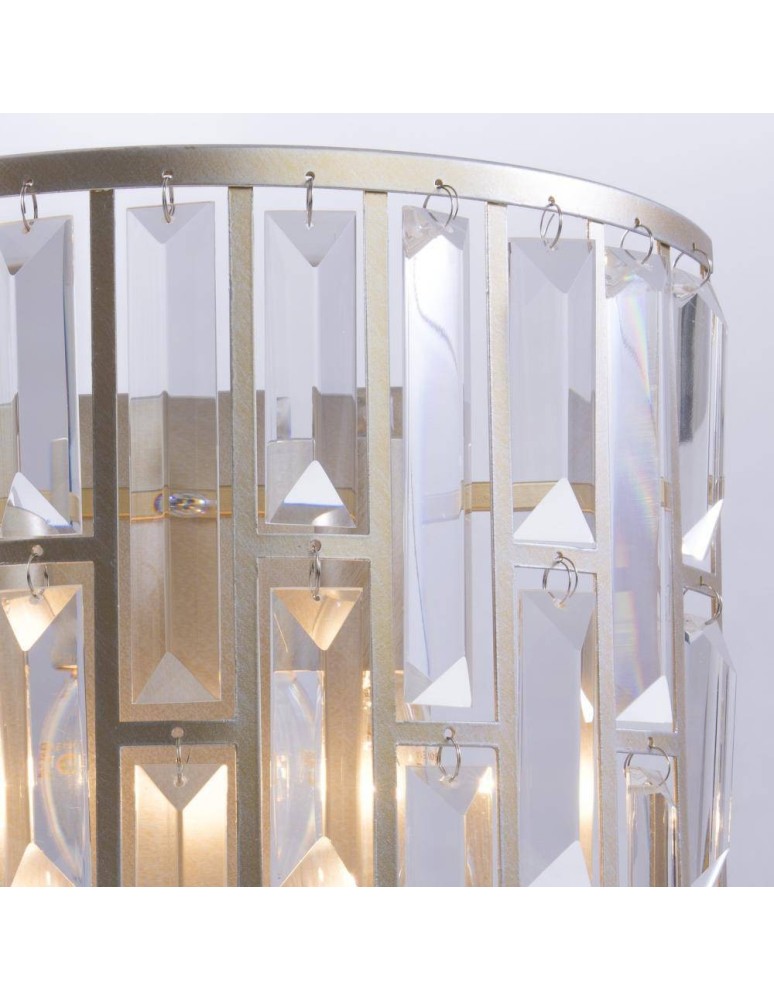 Glamour wall lamps - CosmoLight Wall lamp MOSCOW W02103CP Champagne.  - product kolory-swiatla.pl 3