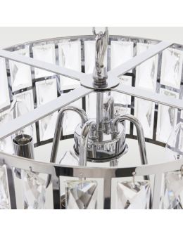 CosmoLight Lampa wisząca MOSCOW II P04858CH  Chrom  - produkt 2