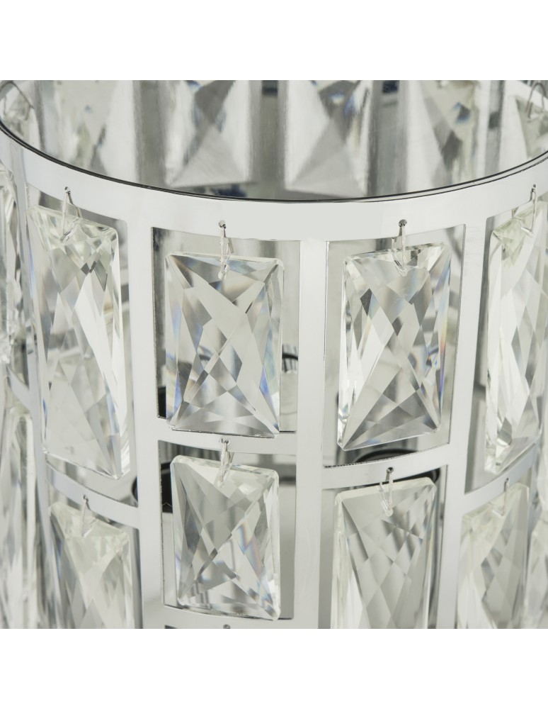 Glamour wall lamps - CosmoLight Wall lamp MOSCOW II W02872CH Chrome.  - product kolory-swiatla.pl 2