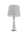 Zobacz CosmoLight Lampa stołowa CHARLOTTE T01332CH-WH chrom