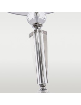 CosmoLight CHARLOTTE table lamp T01295CH-WH chrome - product 2