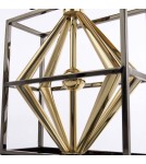 Table lamps with lampshade - CosmoLight QUITO table lamp T01939BK AU Black Gold  - product 3